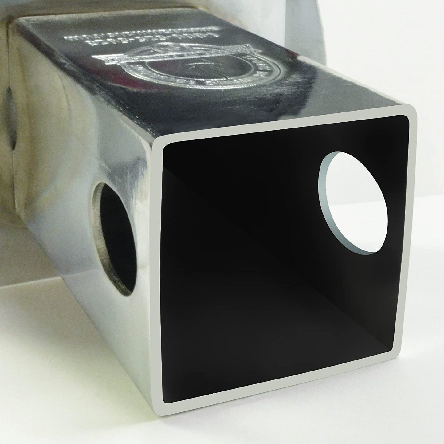 Indiana Hoosiers Solid Metal Hitch Cover with Metal Emblem 2 Inch Square Type III University